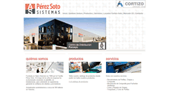 Desktop Screenshot of perezsoto.com